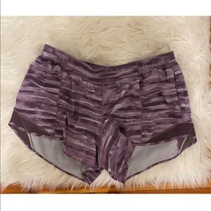 Size 12 lululemon hotty hot shorts length 4